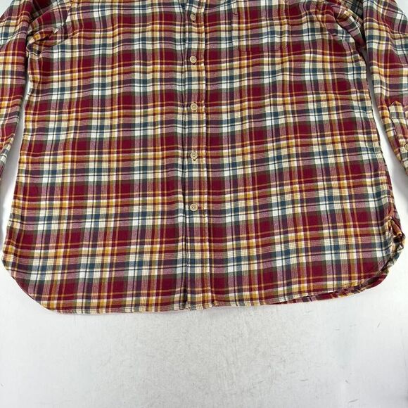 Cremieux Classics Dress Shirt Mens Size XL Red Plaid Long Sleeve - Picture 8 of 13